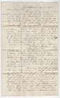 1845 Chicago, IL stampless PIONEER MINISTER LETTER from Rock Island, Travels Etc — photo 2