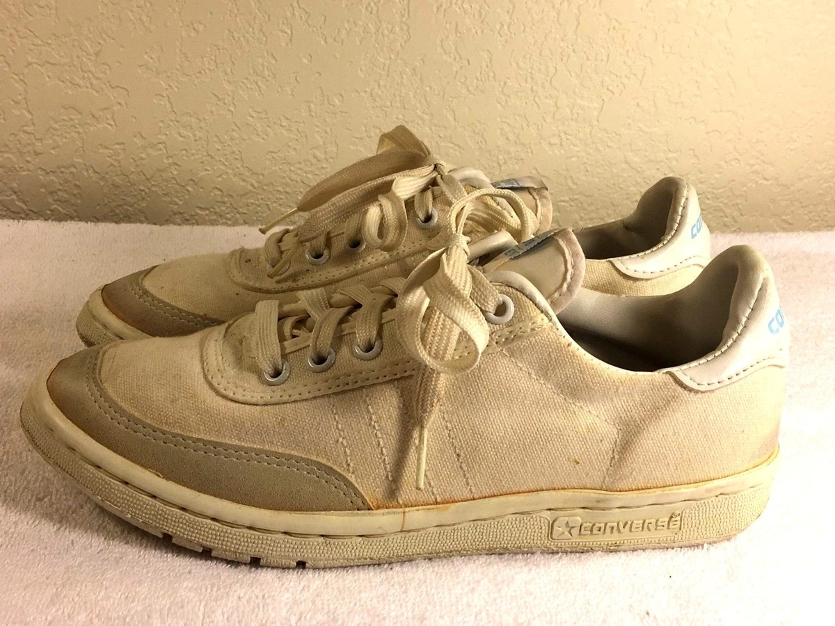 Vintage Converse Chris Evert Made in USA women s shoes size 8 eBay