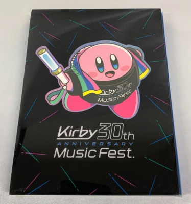 Kirby 30th Anniversary Music Fest. Live Blu-ray & Live CD Hull Institute NEW