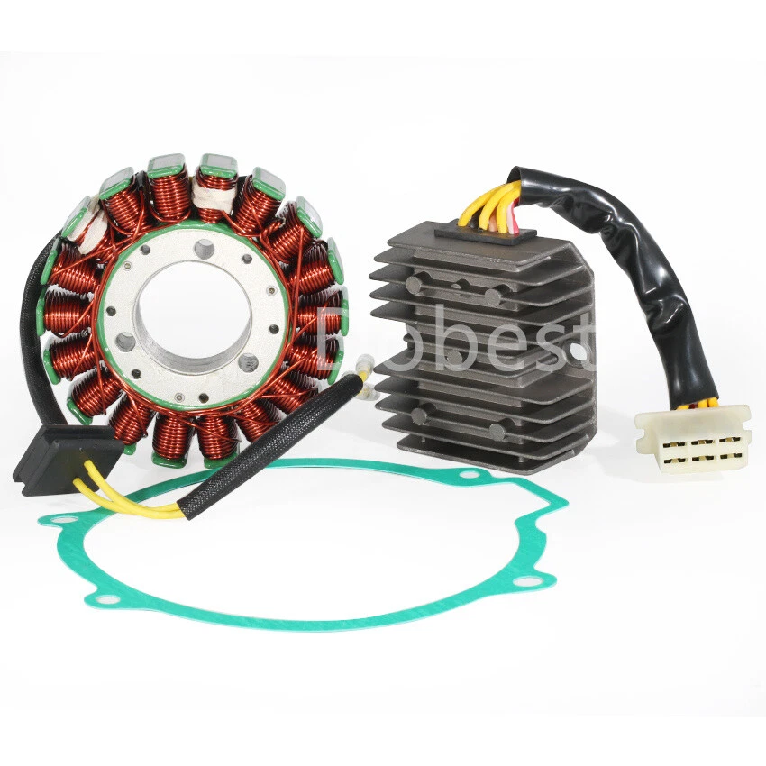 Estator + regulador + junta para Kawasaki KZ1100 LTD KZ1100 Spectre 1982 KZ1100 GPZ Foto 3 de 4