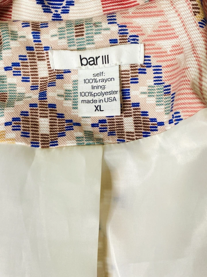 Blazer Bar III estampado tribal - talla XL Foto 4 de 4