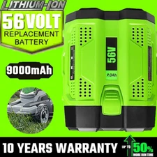 For EGO BA5600T Power+ 56V 9Ah 5Ah Lithium-Ion BA4200 BA2800T Battery 56 Volt