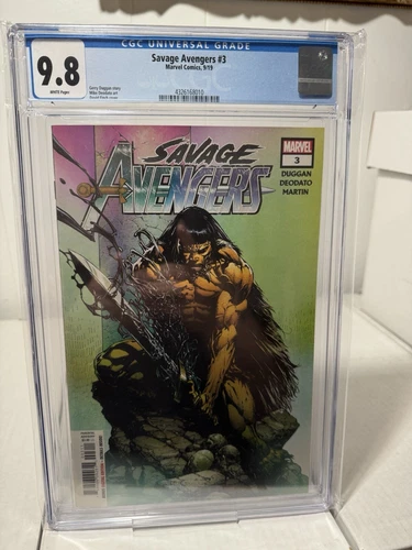 Savage Avengers #3 CGC 9.8 Rare Book In Grade Venom Sword Of Conan.
