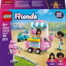 LEGO Friends Cotton Candy Stand and Scooter 42643 Toy Building Kit 110 pcs