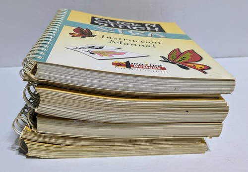Lot of 6 Amazing Designs Embroidery Solutions Instruction Manuals *READ DESC* - Picture 6 of 9