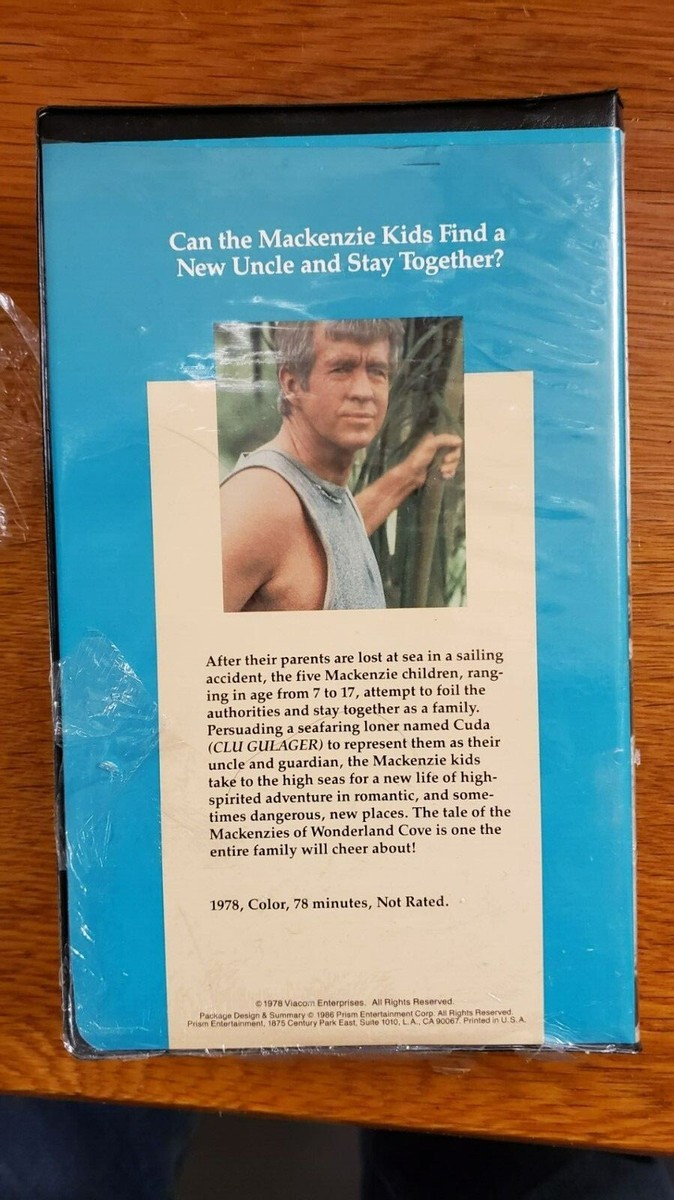 Wonderland Cove RARE 70s Prism VHS Video Clamshell Case Clu Wonderland Cove RARE 70s Prism VHS Video Clamshell Case Clu