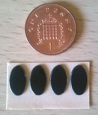 Mouse Skates / Füße (11mm x 6mm) für Logitech M215 / M310 / M325