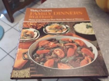 1970's Betty Crocker's Family Dinners In A Hurry Cookbook