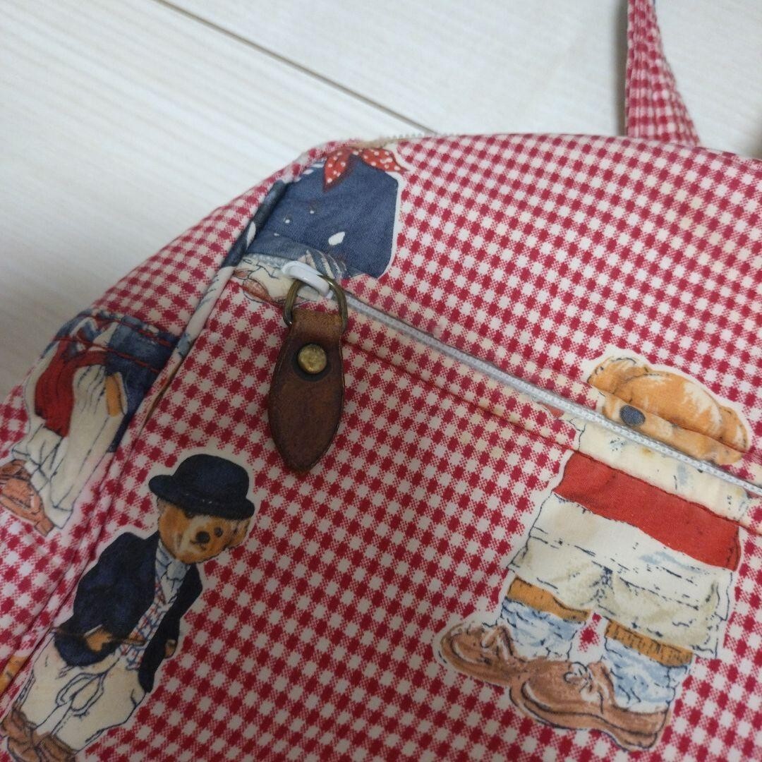 Rare】Vintage Polo Ralph Lauren Bear Tote Bag Top Handle