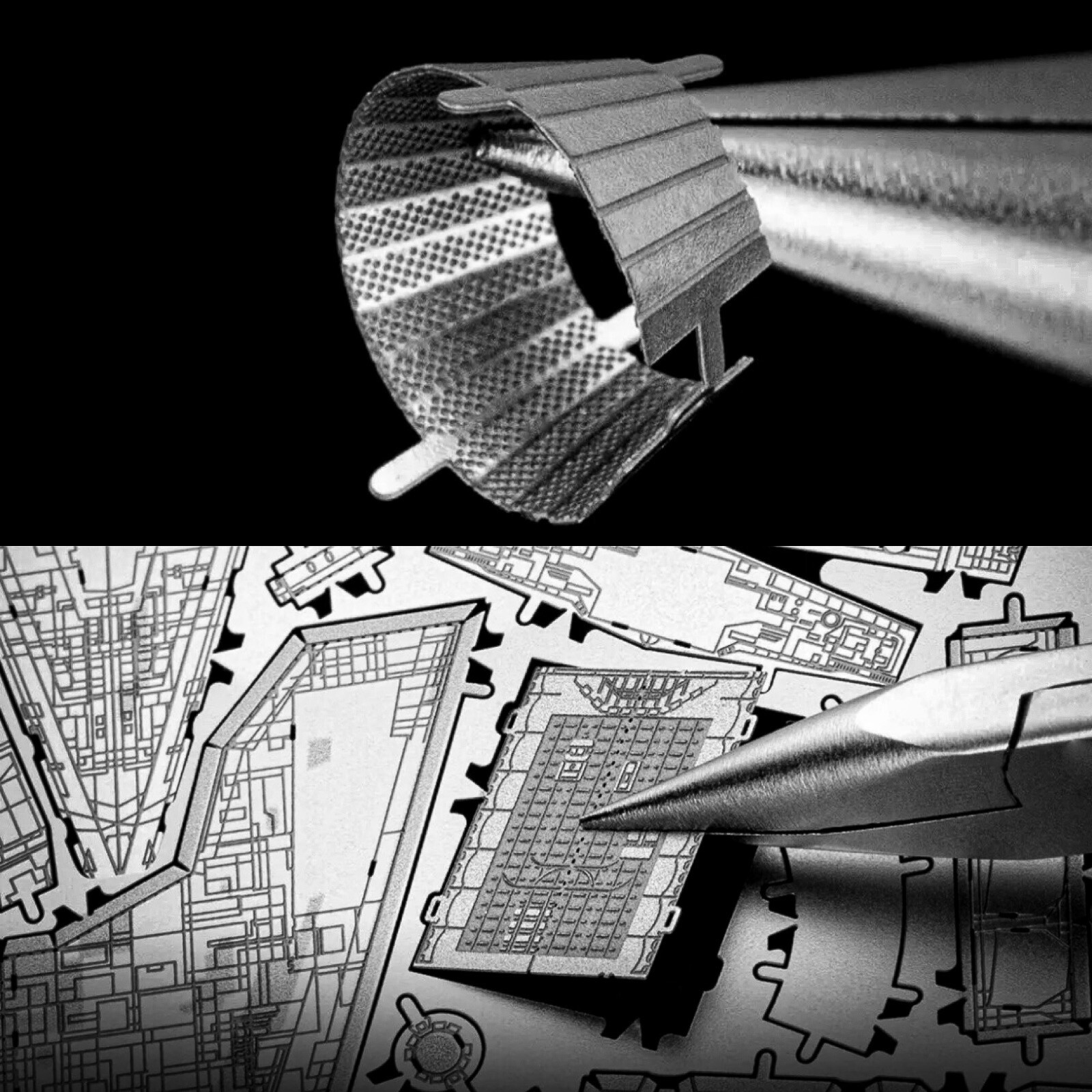 Millennium Falcon - Modello 3D In Metallo Da Costruire In Scala 1:5000 foto 6