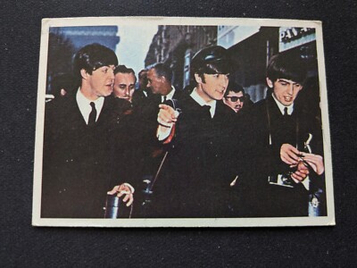 1964 Topps Beatles Diary Card # 38A Paul, John, George (VG/EX)