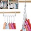 New-Plastic-Magic-Hanger-Wardrobe-Closet-Bar-Clothes-Coat-Organizer-Space-Saver thumbnail 8