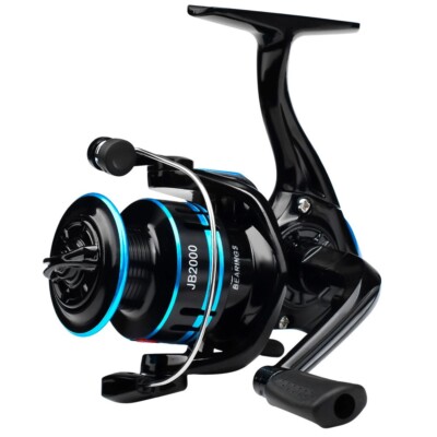 Fishing Wheel Spool Freshwater Highstrength Plastic Spinning Reel 5KG Max Drag