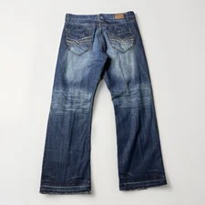 Men’s Flypaper Bootcut Jeans W33xL30 medium wash Whiskered