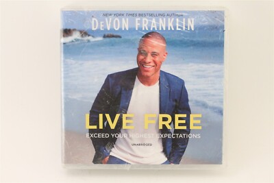 2021 CD Audiobook Live Free by DeVon Franklin New Sealed