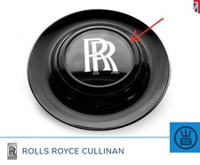 ROLLS ROYCE CULLINAN tappo centrale ruota in lega ricambio anello nero 
