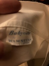 VTG wamsutta Babycale Top Crib/Toddler Bed Sheet And Pillowcase 100 Cotton .