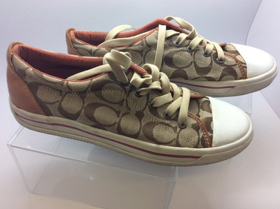 coach jacquard signature fashion sneakers