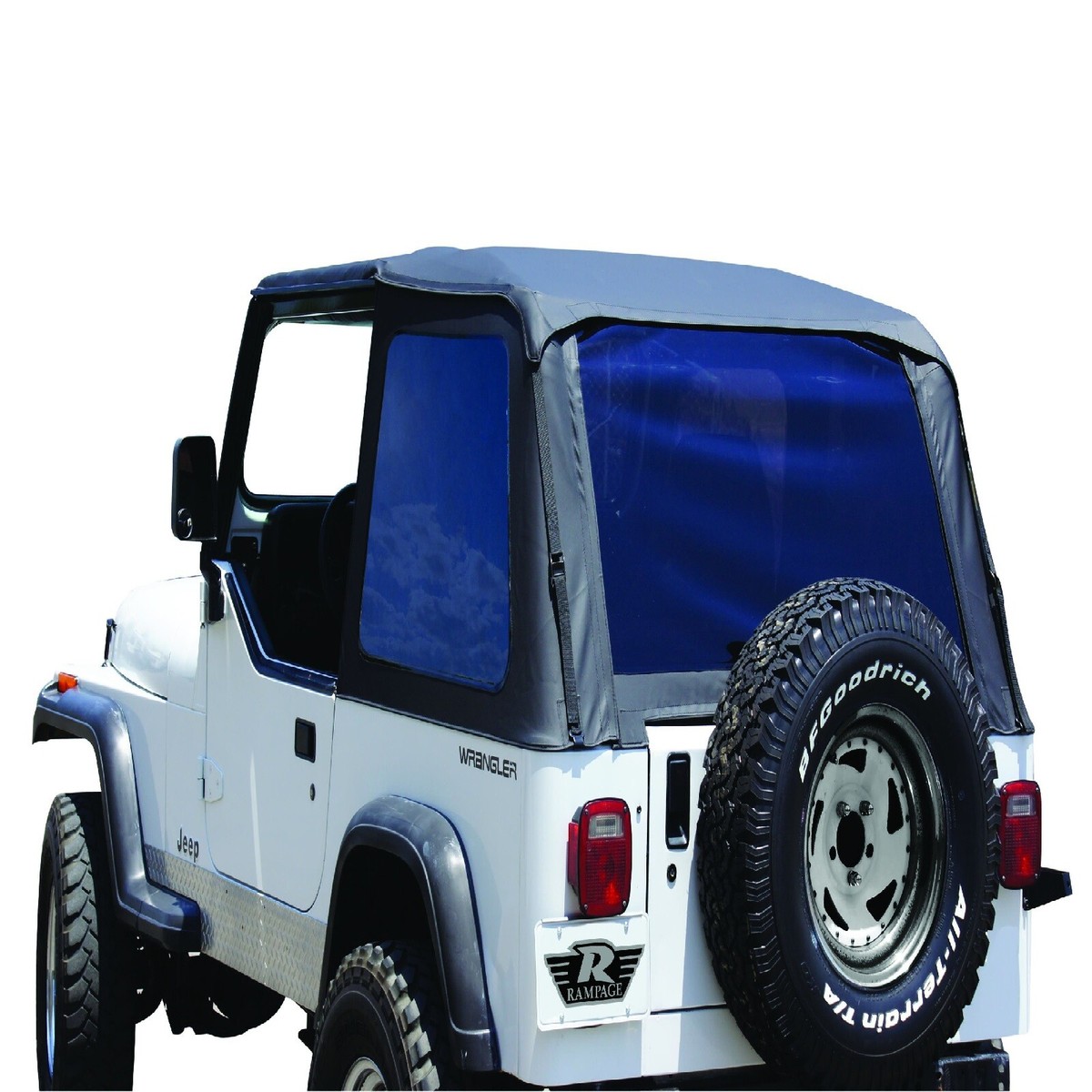 Soft Top-Frameless Kit Rampage 109435 fits 1992 Jeep Wrangler for