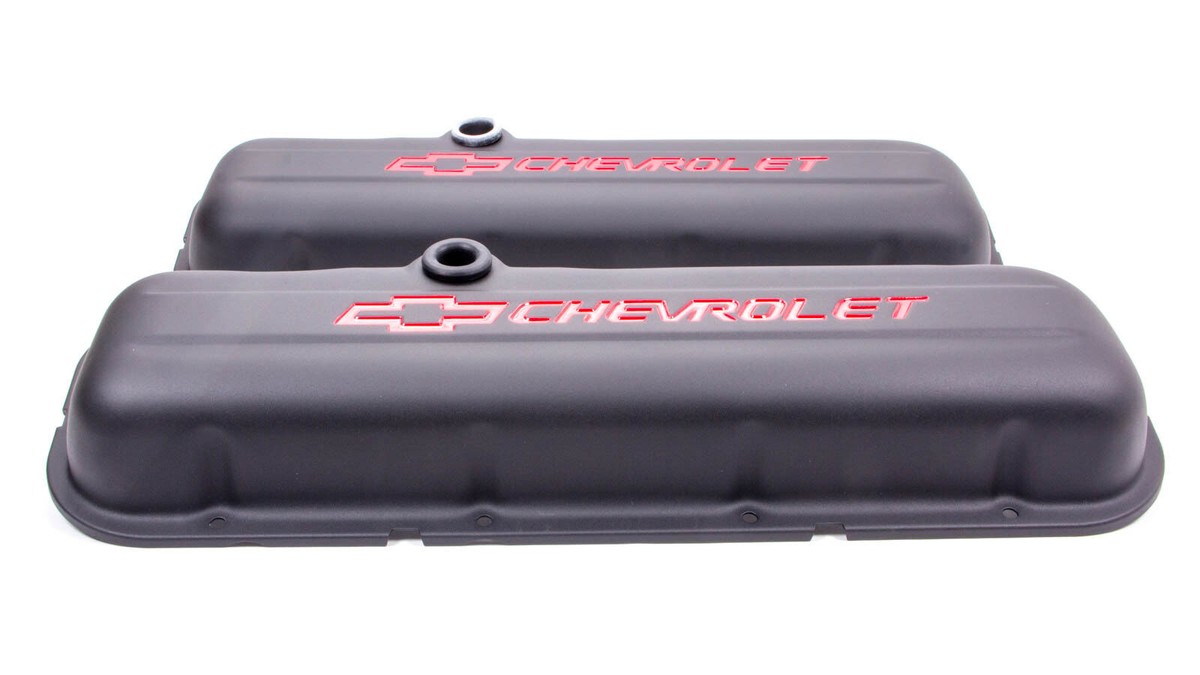 Proform Big Block Chevy (BBC) Black Crinkle Valve Covers Tall W/ Baffle Proform Big Block Chevy (BBC) Black Crinkle Valve Covers Tall W/ Baffle
