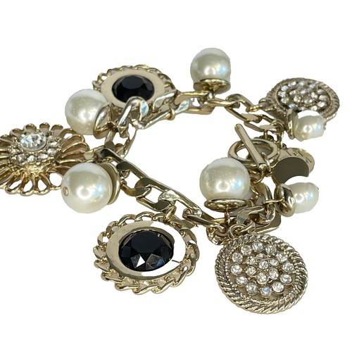 White House Black Market Silver Tone Hinged Cuff Bracelet  display picture 1