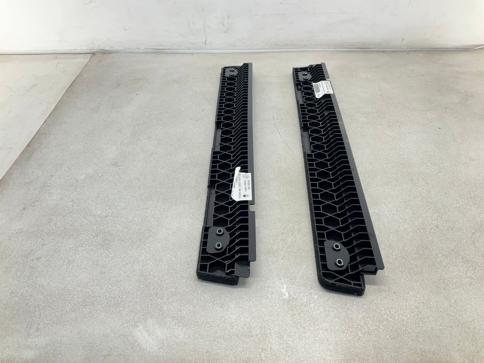 17-20 MASERATI Levante Trunk Cargo Floor Left & Right Hook Rail Cover Trim CM