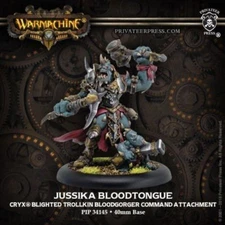 Warmachine Cryx Jussika Bloodtongue Bloodgorger Command PIP34145 Privateer Press