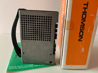 Radio-cassette Thomson MK 151 Vintage - Boîte Orange, Pour Pièces (ne Fonctionne Pas)