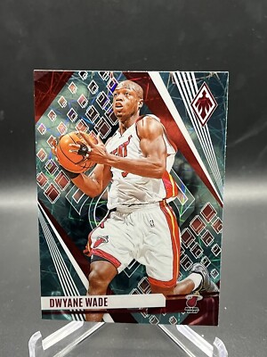 2023-24 Panini Phoenix Dwayne Wade Teal Lazer #43 Miami Heat
