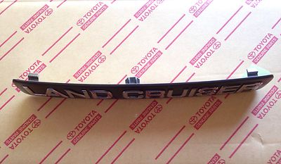Genuine OEM Toyota Land Cruiser VX Badge 200 Series for sale