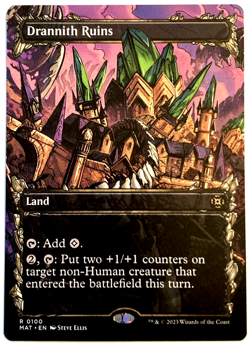 MTG Drannith Ruins *SHOWCASE* March of the Machine: The Aftermath
