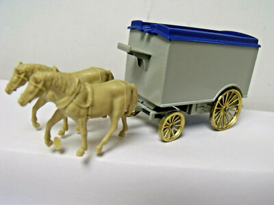 LLEDO, DAYS GONE, #11, HORSE DRAWN LARGE VAN, GREY, SALESMAN'S SAMPLE, EXC COND