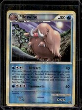 Piloswine 48/102  - Reverse Holo - Triumphant Pokemon Card - MP