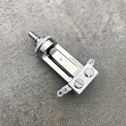 Switchcraft Pickup Selector, Replacement For Gibson, Straight-Type W-SC-W02
