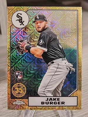 Jake Burger 2022 Topps '87 Silver Pack Chrome Rookie #T87C93 White Sox/Rangers