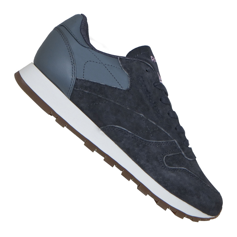 Reebok Cuero Clásico Clásico Cuero EB Zapatilla deportiva mujer gris a32125 Reebok Cuero Clásico Clásico Cuero EB Zapatilla deportiva mujer gris a32125