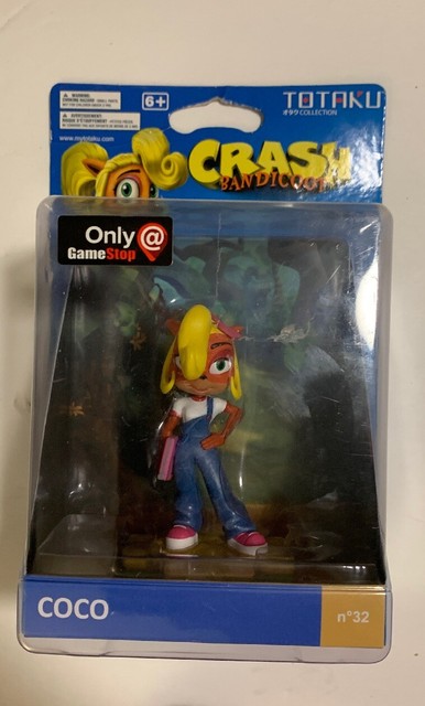 TOTAKU Crash Bandicoot Coco GameStop Exclusive Figurine NEW Collectible AA | eBay