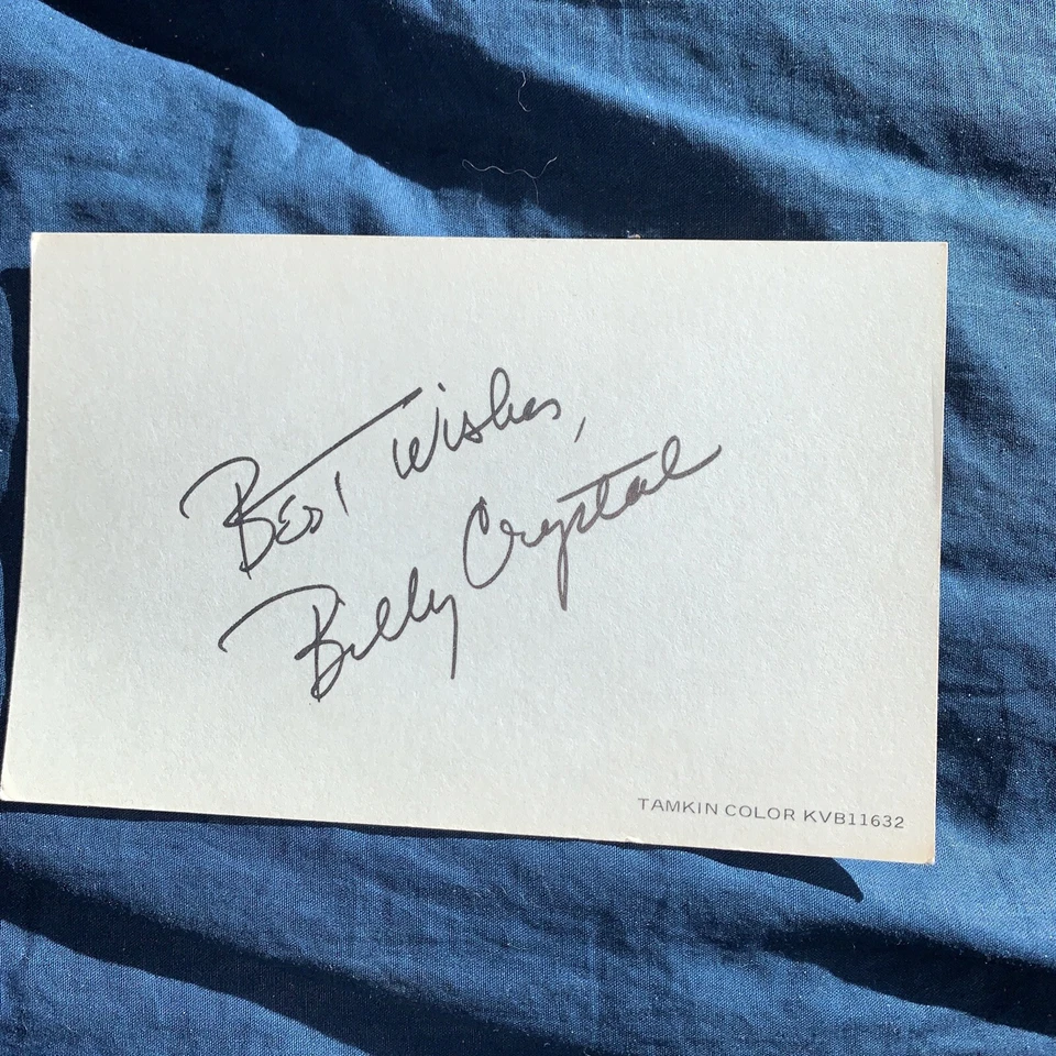 Billy crystal color promotional postcard - Image 2 of 2