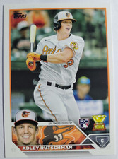 Adley Rutschman 2023 Topps #250 Rookie Card Baltimore Orioles