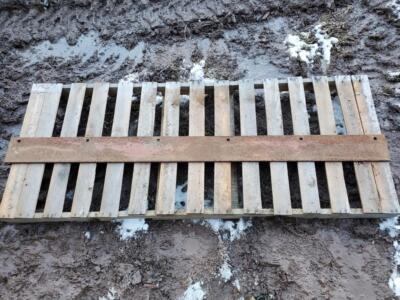 AM Meyer 09132 Extra Thick Cutting Edge 7' Straight Blade ST84 84''L x1/2''W x6''H