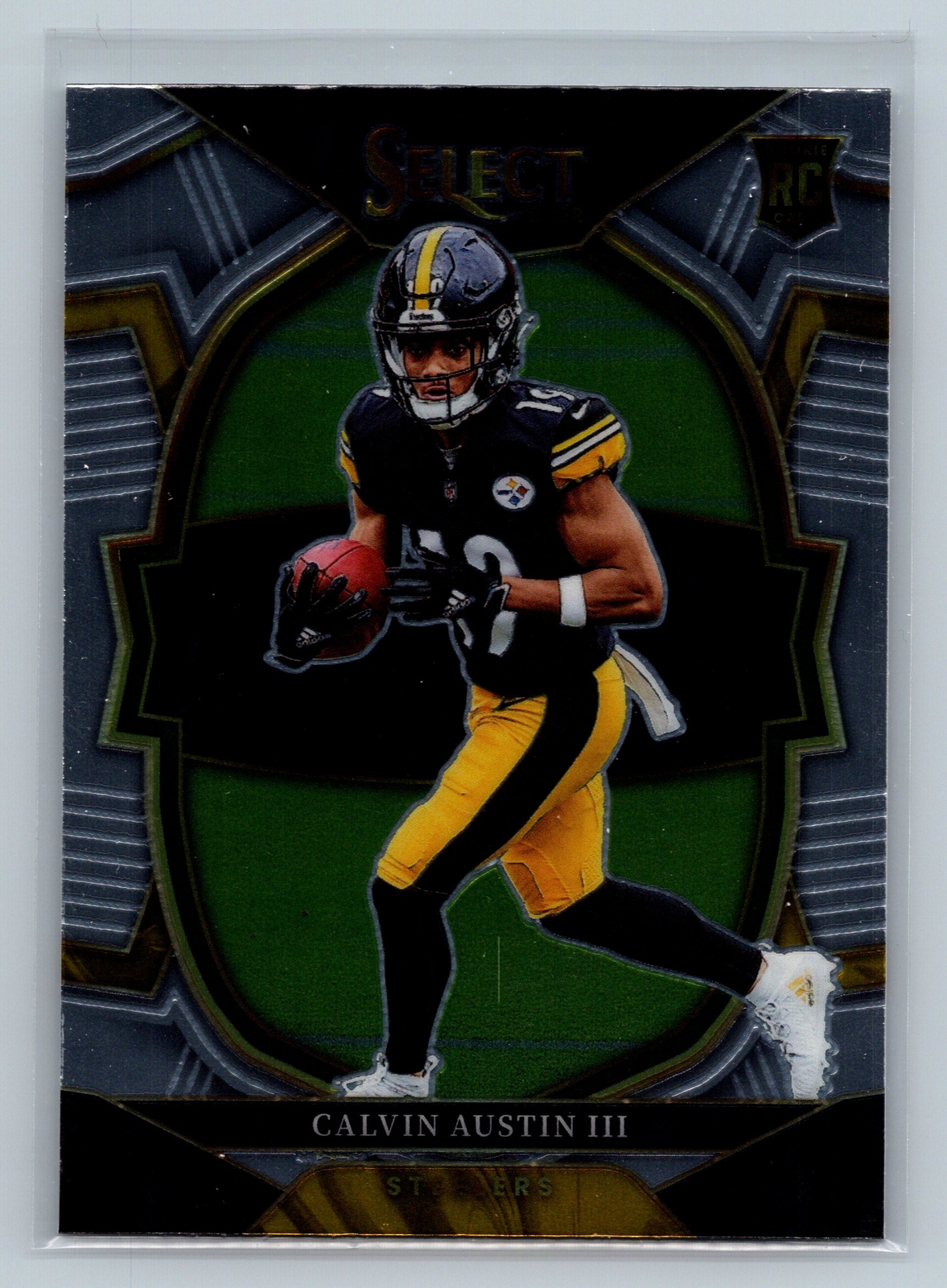 2022 Panini Select Rookie Calvin Austin #65 Pittsburgh Steelers
