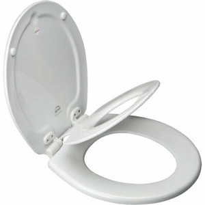 BEMIS NextStep Children's Round Closed Front Toilet Seat in White --BRAND NEW--