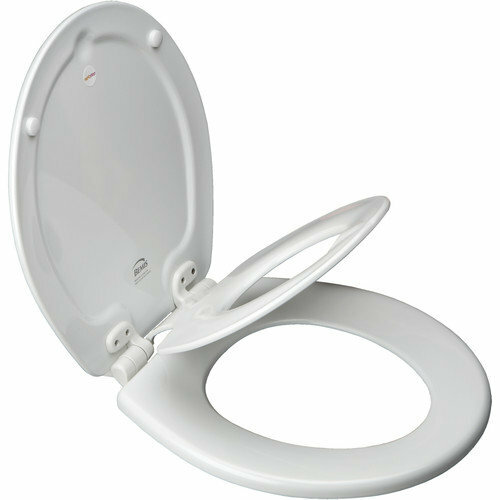 BEMIS NextStep Children's Round Closed Front Toilet Seat in White --BRAND NEW--