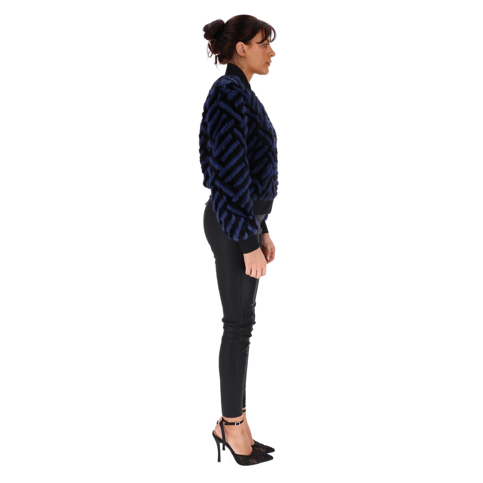 Fendi Mink Fur Bomber Jacket image 3