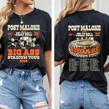 Post Malone Jelly Roll Tour Shirt, Big Ass Stadium Tour Tee, Country Concert