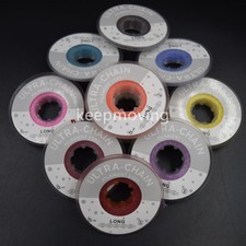 Dental Orthodontic Power Chains Spool Elastic Ultra Long 10 Rolls 15FT 44 Colors