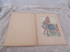 um 1960 Fernseher REKLAME Werbung DDR Vorstellung Mädchen mit Rafena Record 2