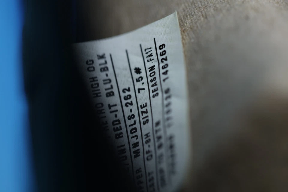 MUESTRA Nike Air Jordan 1 QUAI 54 Hombre EE. UU. Talla 7.5 DS Amigos y Familia PROMOCIÓN Foto 3 de 4