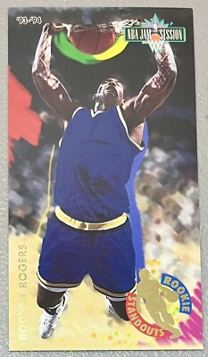 1993-94 Fleer NBA Jam Session ROOKIE STANDOUTS   #7 Rodney Rogers RC