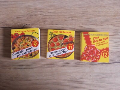 3 Maggi Mini-Kochbücher